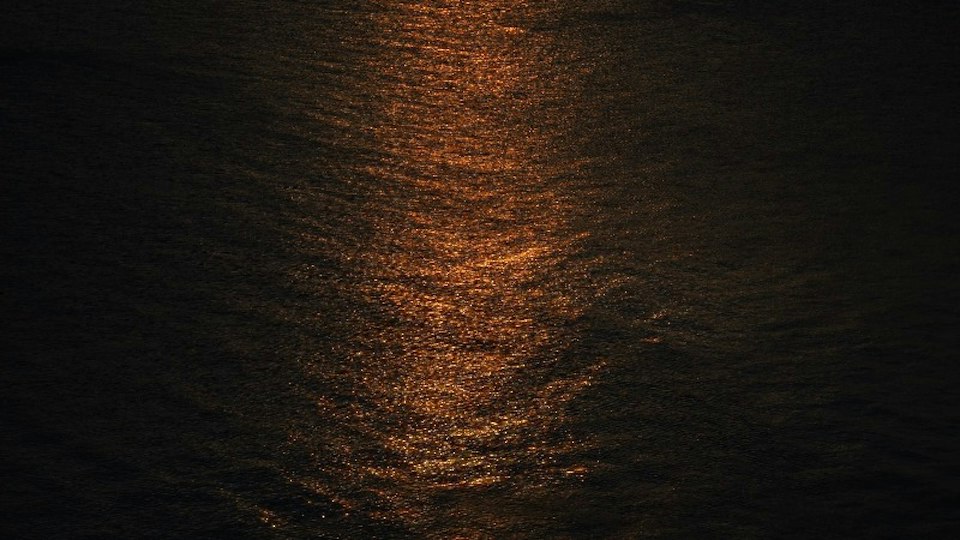 Dark water, held long