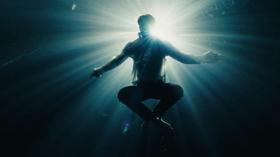 Under, calm, into the light